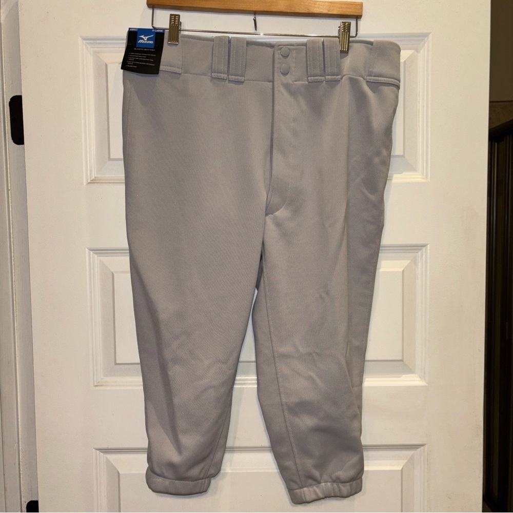 Mizuno Pants Short Solid Premier Senior Pant Men X-Large Gray Baseball NWT